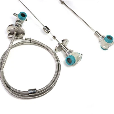 فلوٹ لیول میگنیٹوسٹریکٹیو لیول گیج 24 وی ڈی سی بجلی کی فراہمی 4-20 ایم اے آؤٹ پٹ